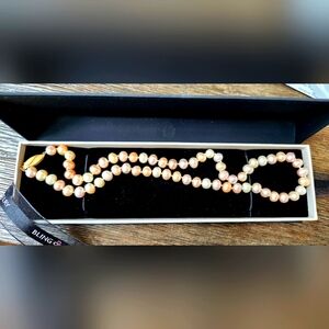 Pearl & 14k Necklace